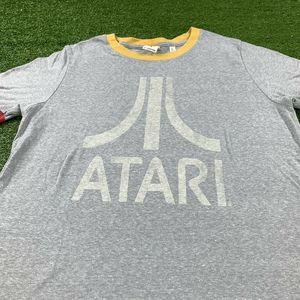Junk Food Atari Retro Video Game Ringer T-Shirt
